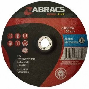 Abracs 230 x 6.0 x 22 mm afbraamschijf metaal