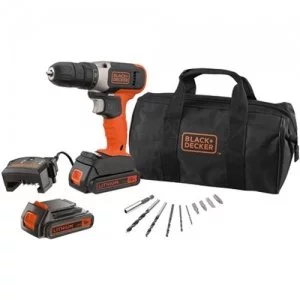 Black+Decker accuschroefboormachine BCD001BA10S-QW 18V
