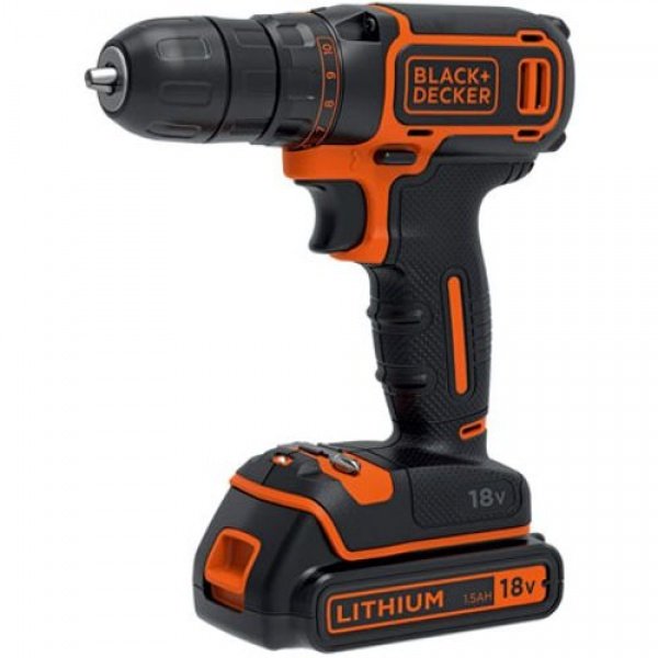 Black+Decker accuboormachine BDCDC18-QW 18V (1 accu)