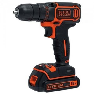 Black+Decker accuschroefklopboormachine BDCHD18KB 18V