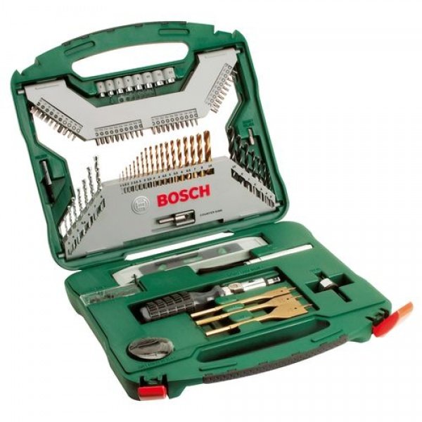 Bosch boor- en bitset X-line titanium 100-delig