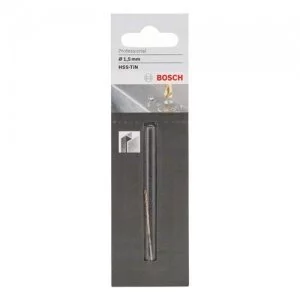 Bosch metaalboor HSS TIN 1.5mm X40