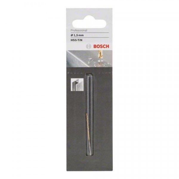 Bosch metaalboor HSS TIN 1.5mm X40