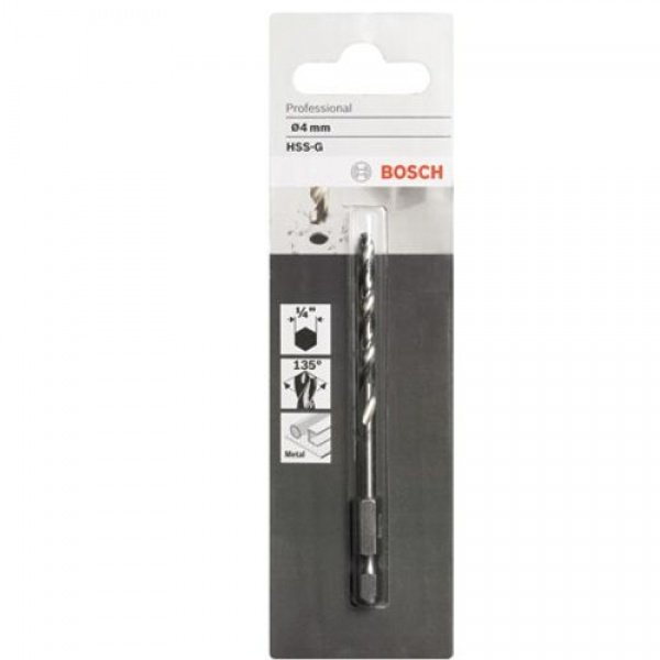 Bosch profiline metaalboor hex 4mm