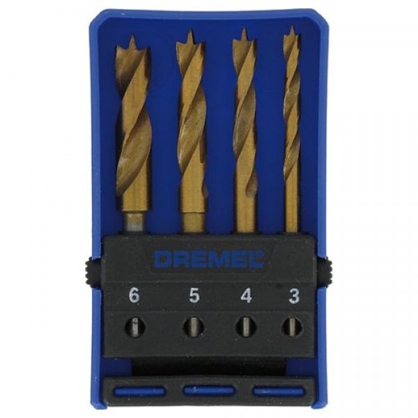 Dremel houtborenset 4stuks