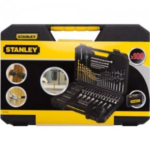 Stanley 100-delige boren- en bitsset