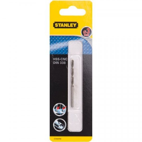 Stanley metaalboor 3mm