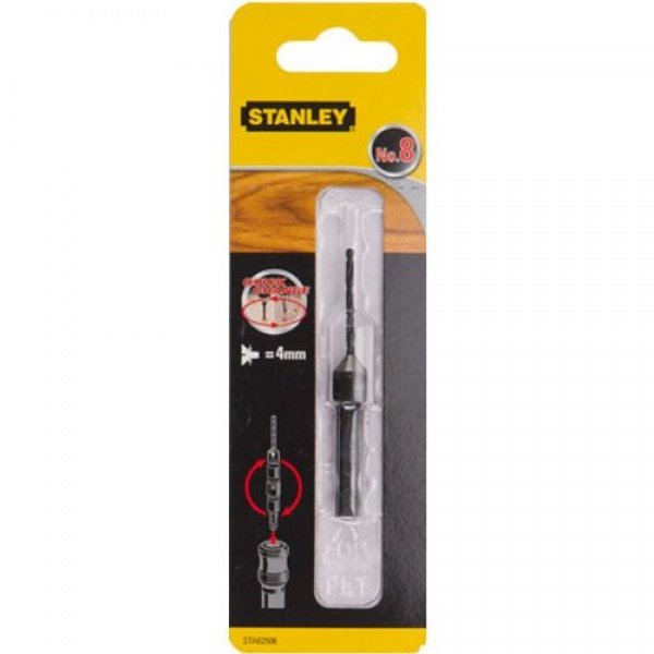 Stanley nr.8 verzinkboor + 2mm voorboor