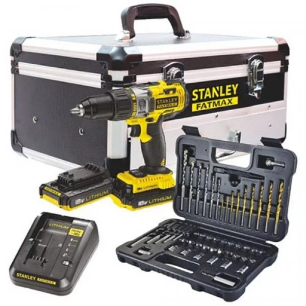 Stanley schroef- en klopboormachine Fatmax FMC 18V
