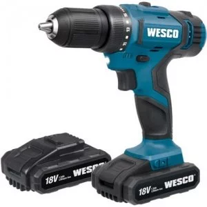 Wesco accuboormachine WS2906K2 18V (2 accu’s)