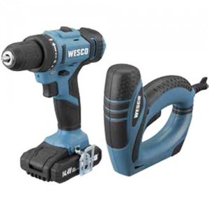 Wesco accuschroefboormachine combiset WS1700K2 14