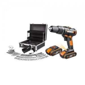 Worx accuschroefboormachine set WX371.2 20V