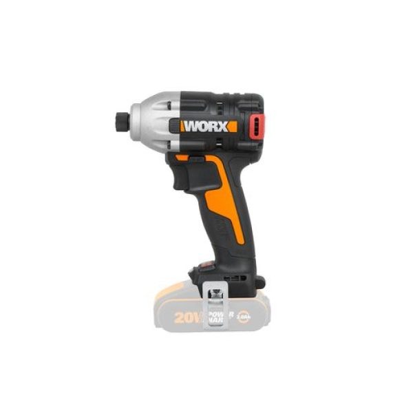 Worx accu slagschroevendraaier WX261.9 20V (zonder accu)